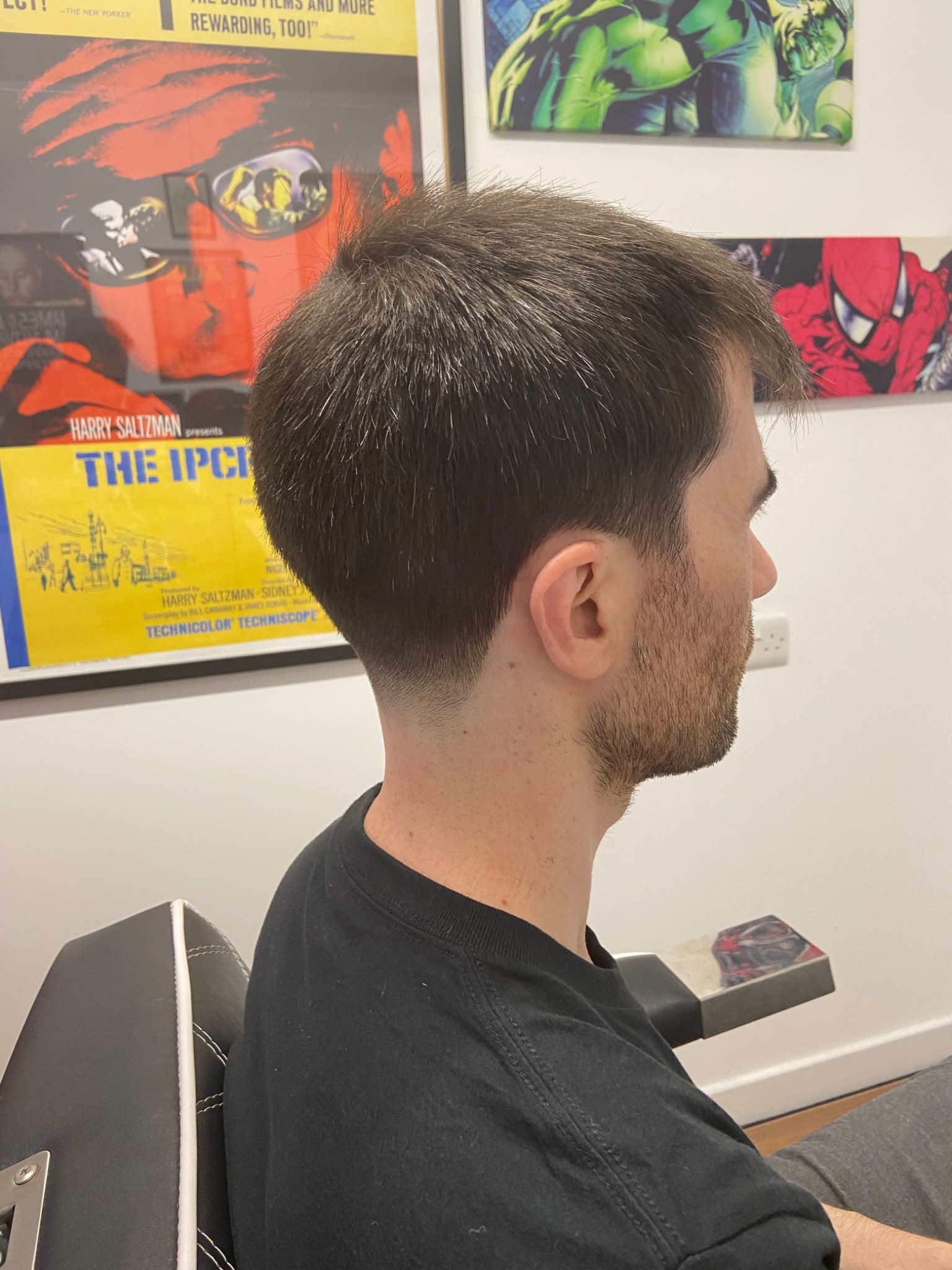 Modern short haircut