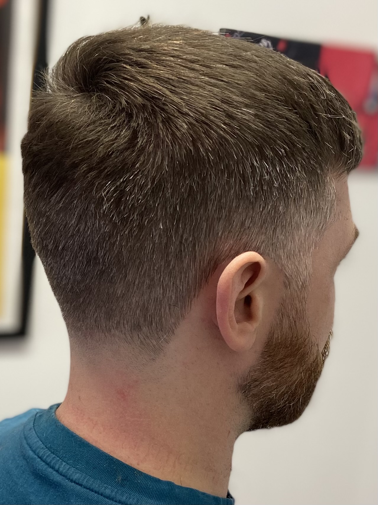 Tapered classic haircut